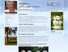 Tablet Screenshot of intuitionstraining-kiel.de